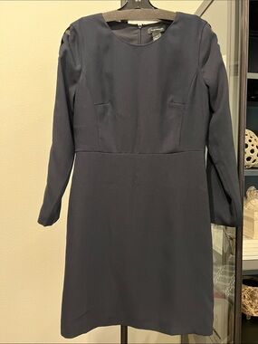 Club Monaco - Classic Navy Long-Sleeve Sheath Dress, NWOT